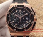 Swiss Clone AP Royal Oak Offshore Limited Edition Juan Pablo Montoya Watch Rose Gold